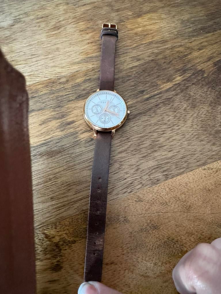 Espirit horloge dames, Ophalen, Zo goed als nieuw, Leer, Overige merken