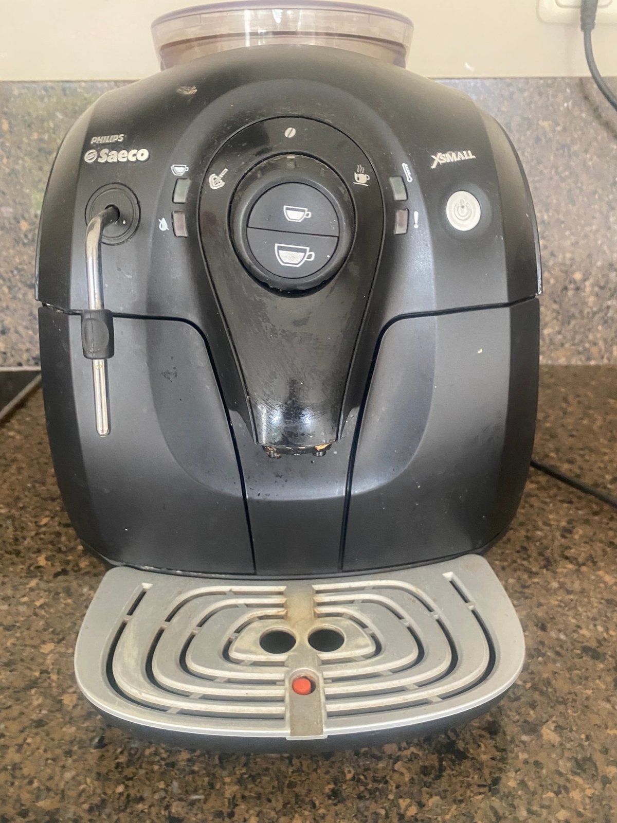 Philips Saeco Xs mall Koffie automaat., Witgoed en Apparatuur, Ophalen, Zo goed als nieuw, Koffiemachine