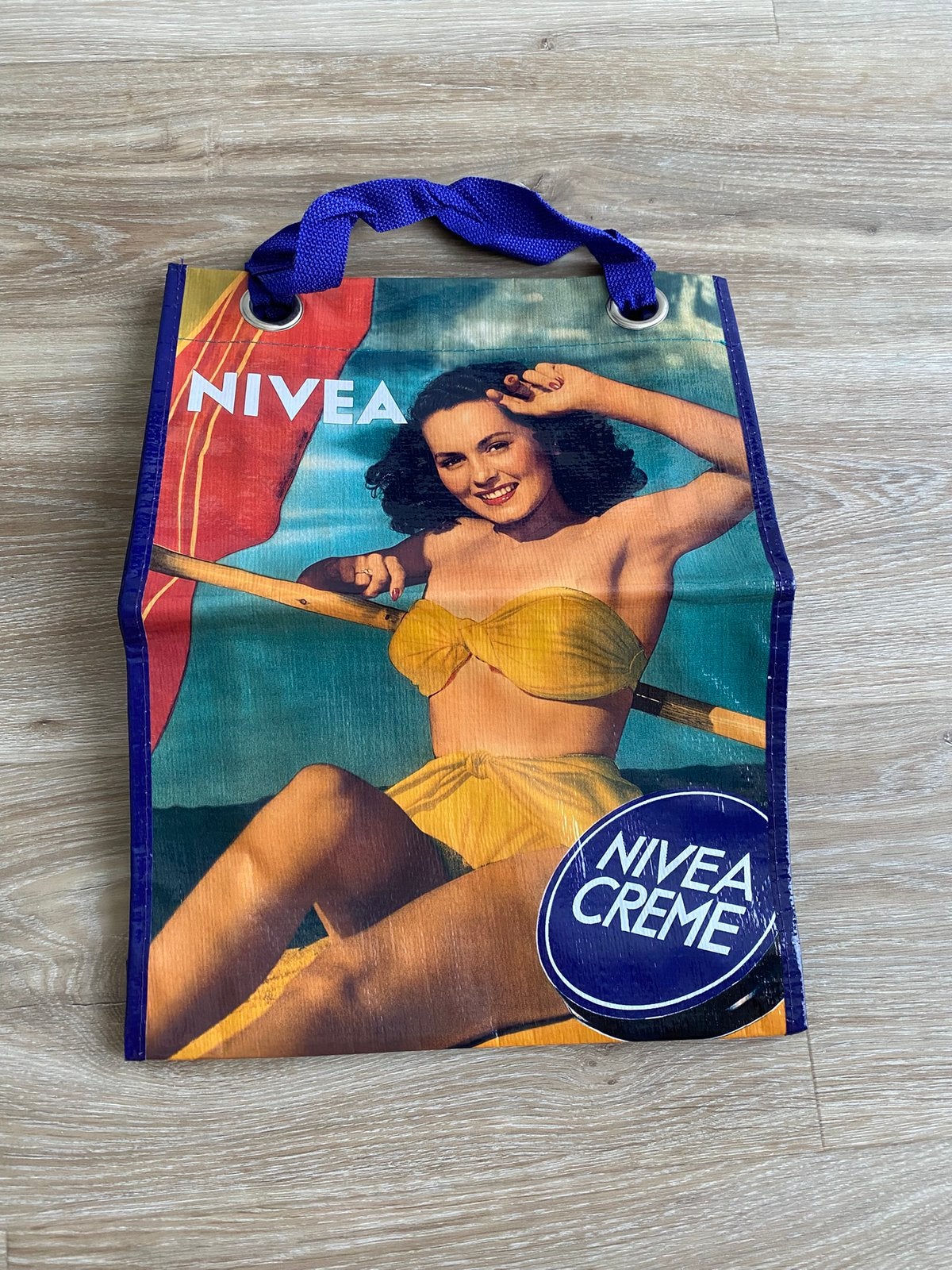 Vintage Nivea Shopper NIEUW!, Ophalen of Verzenden, Nieuw, Overige kleuren, Shopper