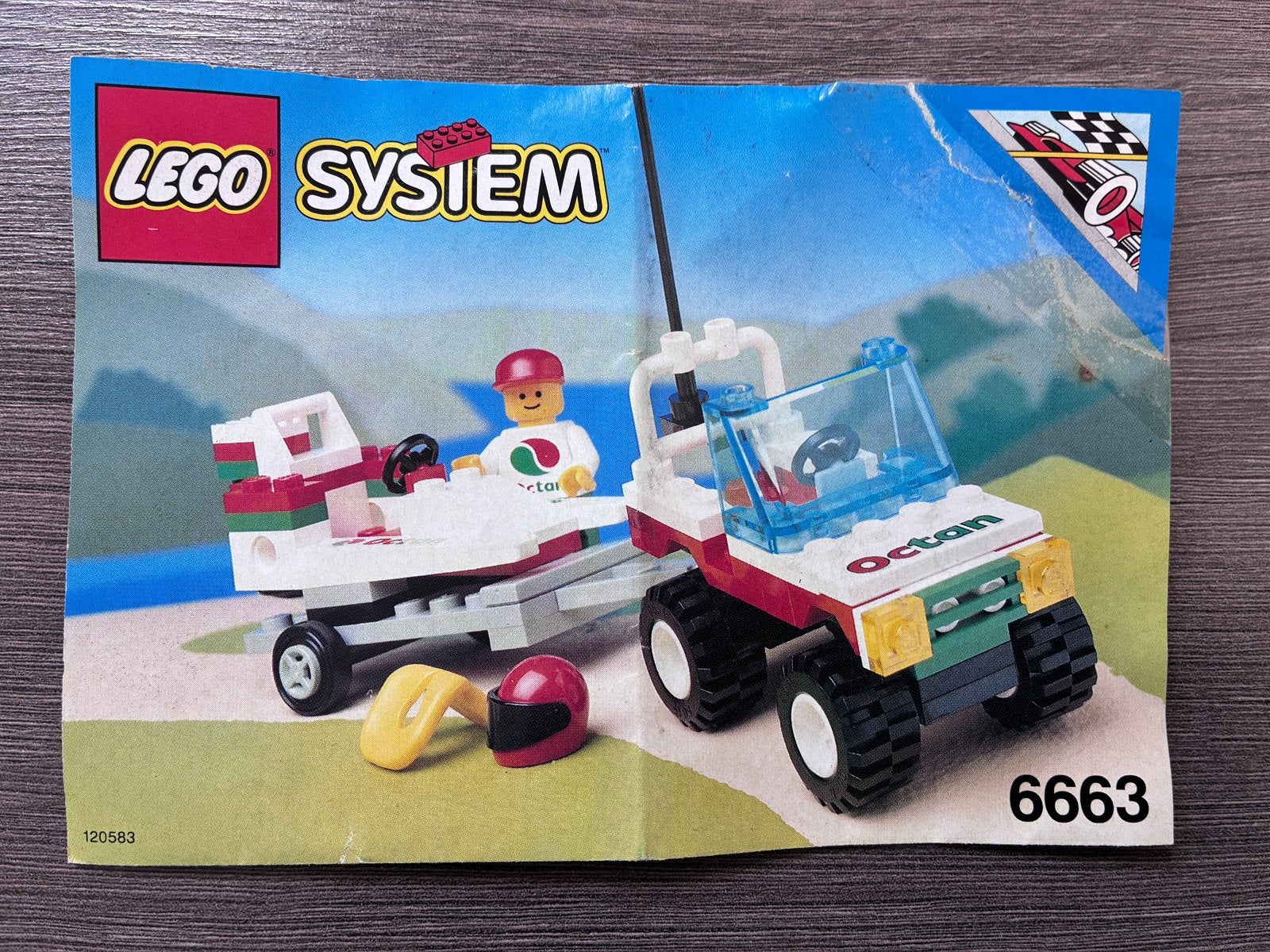 Lego System Wave Rebel #6663 (1993), Ophalen, Compleet, Gebruikt, Overige thema's