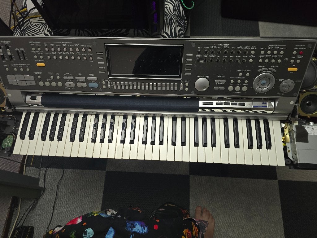 ''ONDERDELEN'' voor Technics SX-KN7000, Ophalen of Verzenden, Met standaard, Technics, 61 toetsen