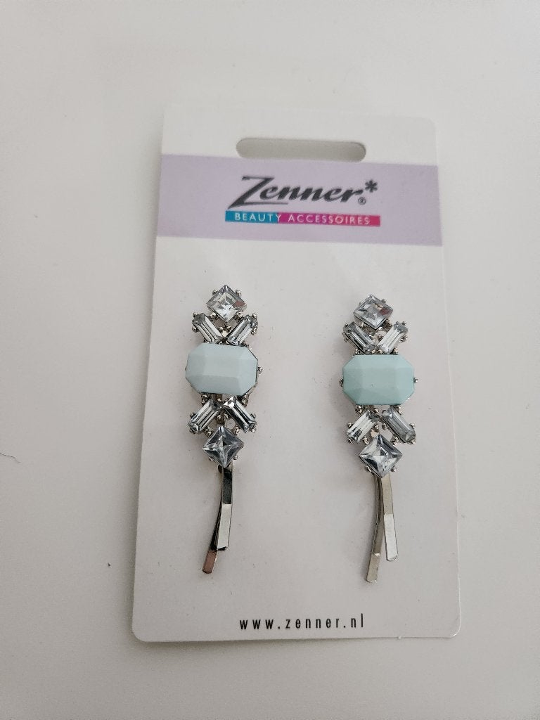 Zenner speldjes voor in het haar (bruiloft), Ophalen of Verzenden, Nieuw, Haarspeld