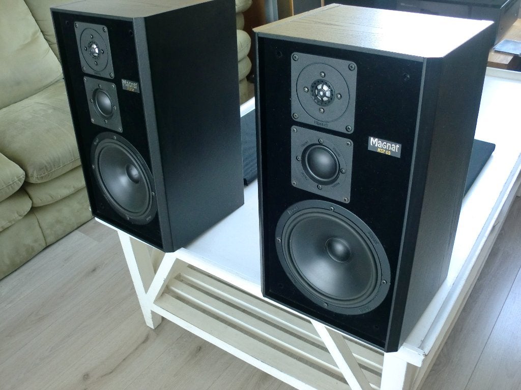 Magnat MSP60 drie weg made Duitsland 12 maanden garantie., Ophalen, Stereo speakers, Magnat, Zo goed als nieuw
