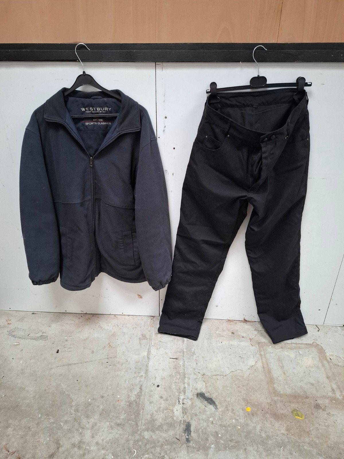 Zomer motorkleding set: jas en broek, Overige typen, Heren, Tweedehands, Westbury