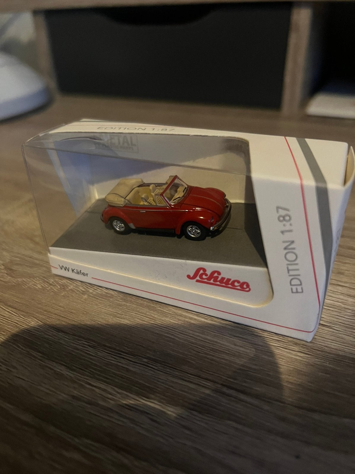 Vw Kever miniatuur schuco, Ophalen of Verzenden, Zo goed als nieuw, Auto, Schuco