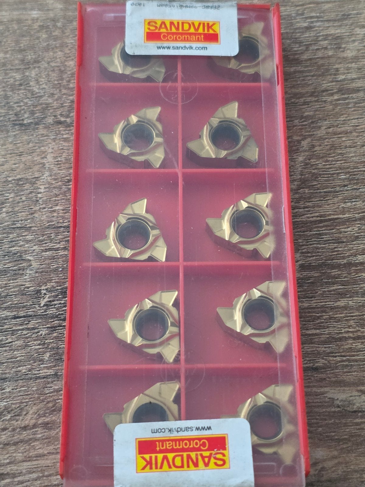 Sandvik coromant 266rg-22mm01a500m 1020 wisselplaten, Ophalen of Verzenden, Nieuw