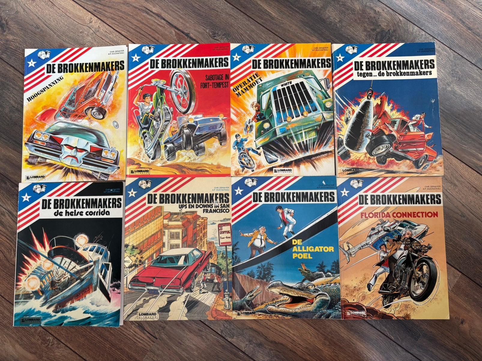 Te koop stripboeken de Brokkenmakers, Boeken, Meerdere stripboeken, Ophalen of Verzenden, Gelezen
