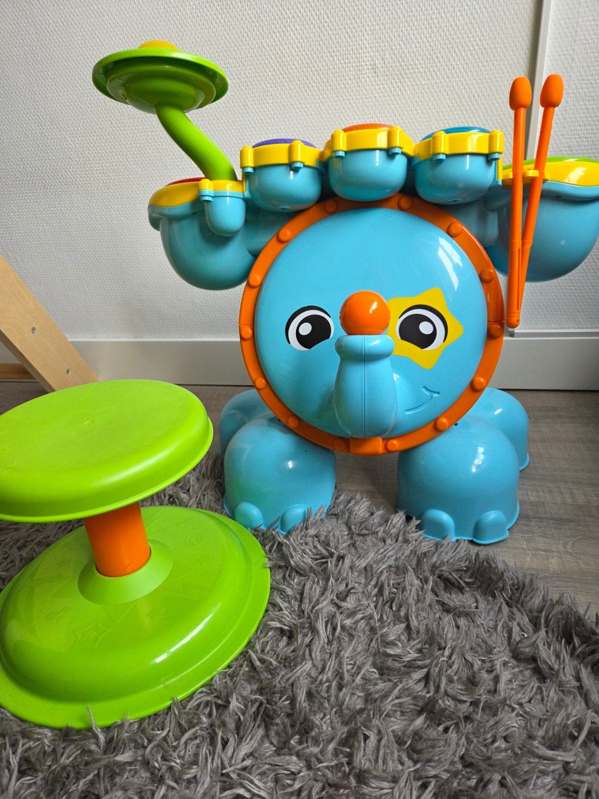 vtech drumstel, Ophalen of Verzenden, Zo goed als nieuw, 6 maanden tot 2 jaar