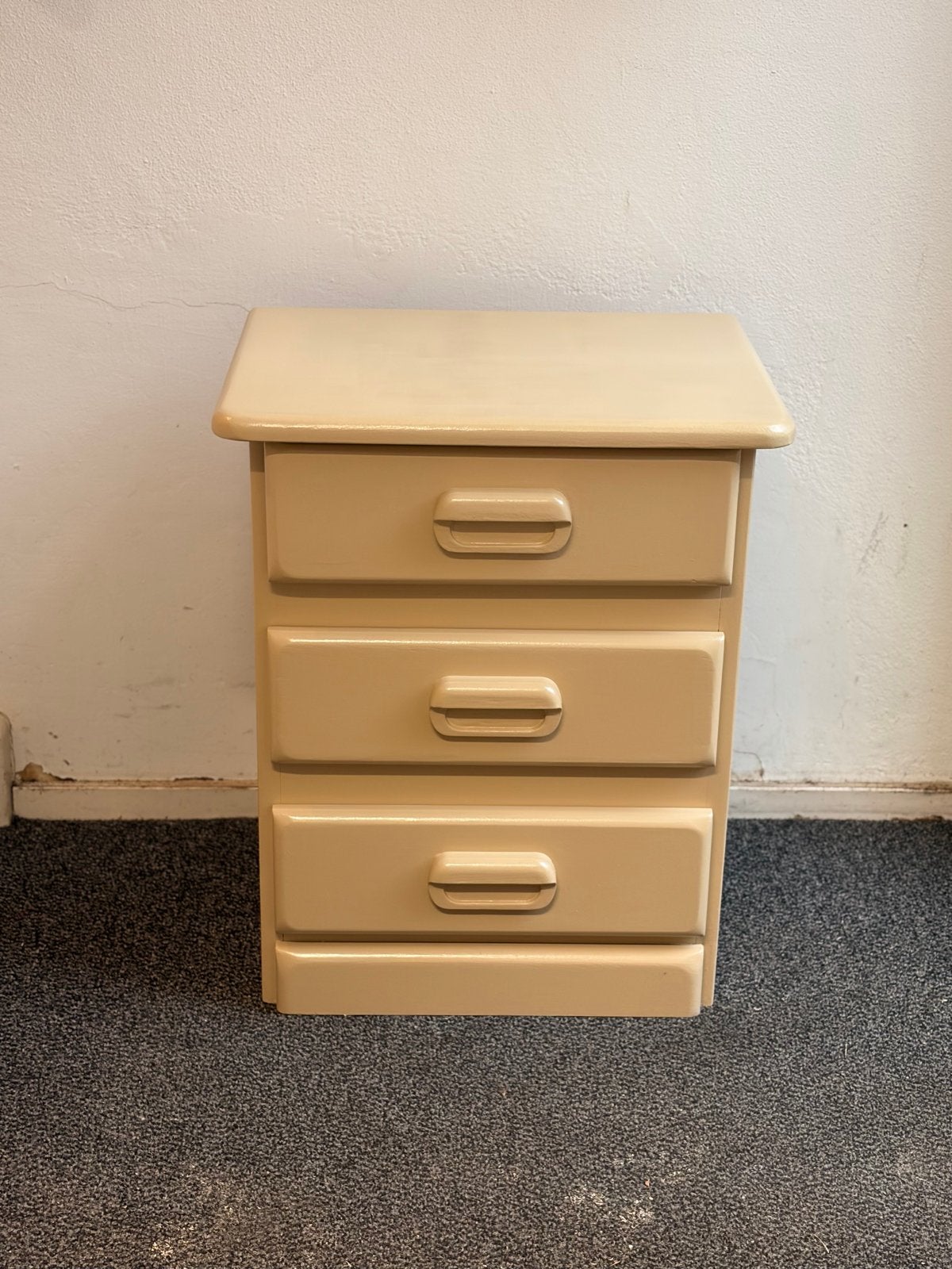 Nachtkastje/Ladekastje 3 laden HK Living stijl Retro Vintage, Ophalen, Minder dan 50 cm, Gebruikt, 3 of 4 laden