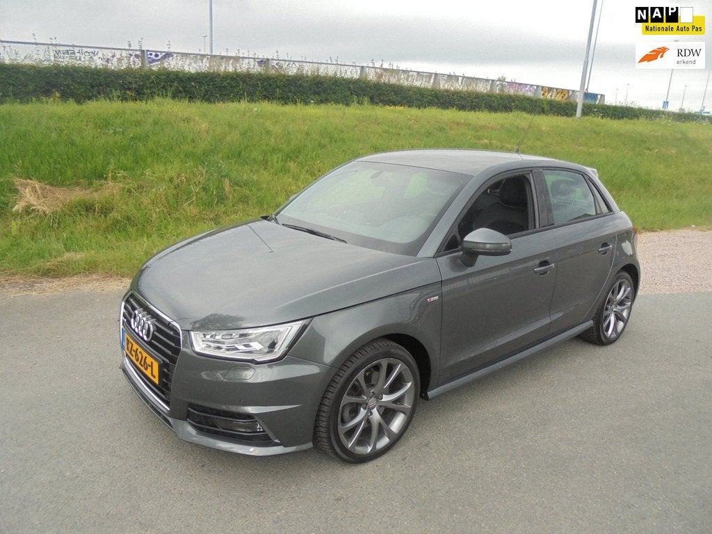 Audi A1 Sportback Audi A1 1.4 TFSI Sport S line Automaat air, 125 pk, Euro 6, 4 cilinders, 4 stoelen