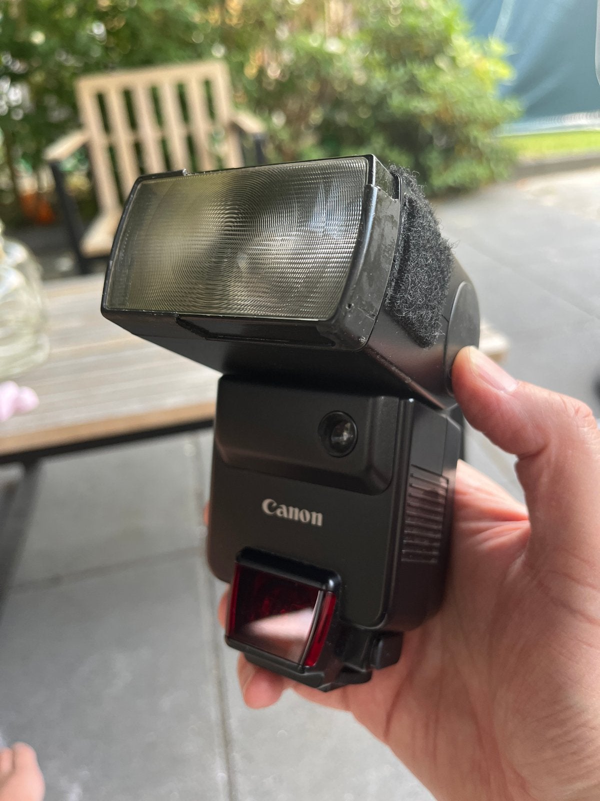 Canon Speedlite 430EZ Flitser, Ophalen, Draaibaar, Canon, Externe flitser
