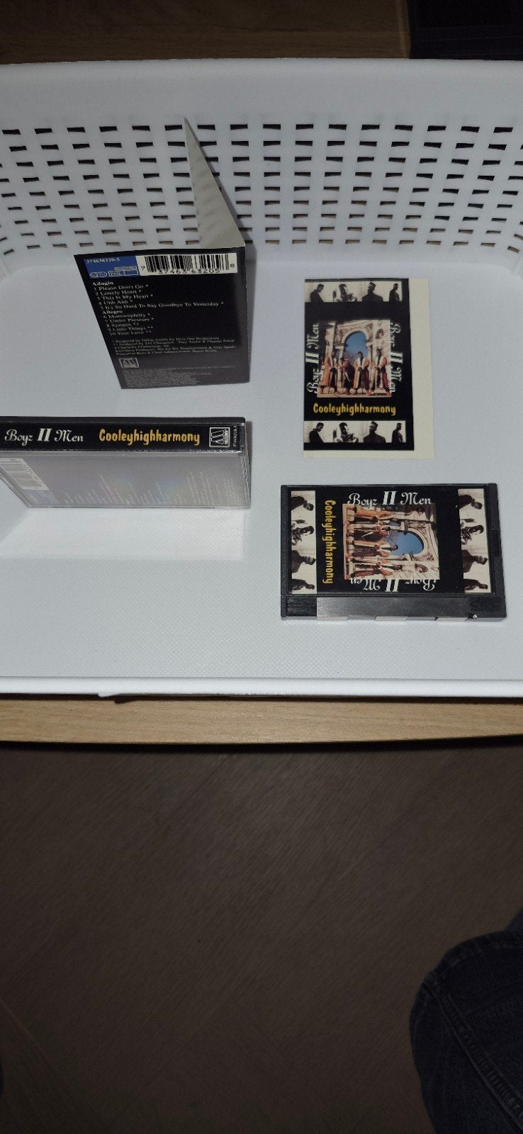 Boys II Men Cooleyhighharmony DCC (Digital Compact Cassette, 1 bandje, Ophalen of Verzenden, Zo goed als nieuw, Origineel