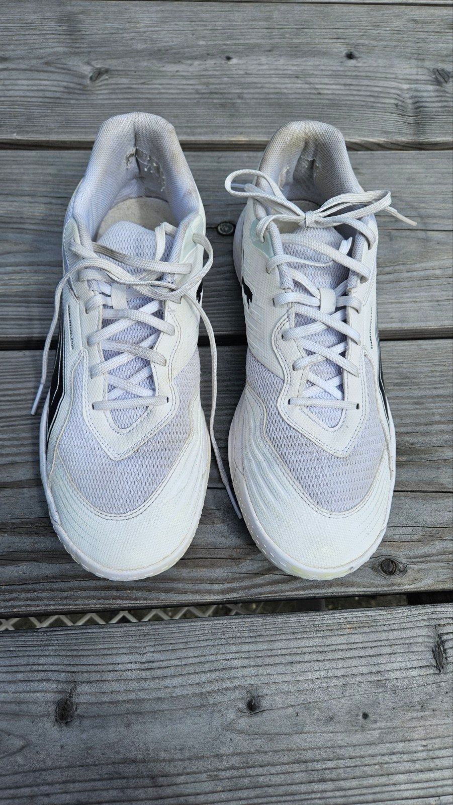 Puma Solarflash 3 Zaalschoenen Maat 44, Kleding | Heren, Puma, Ophalen of Verzenden, Gedragen, Wit