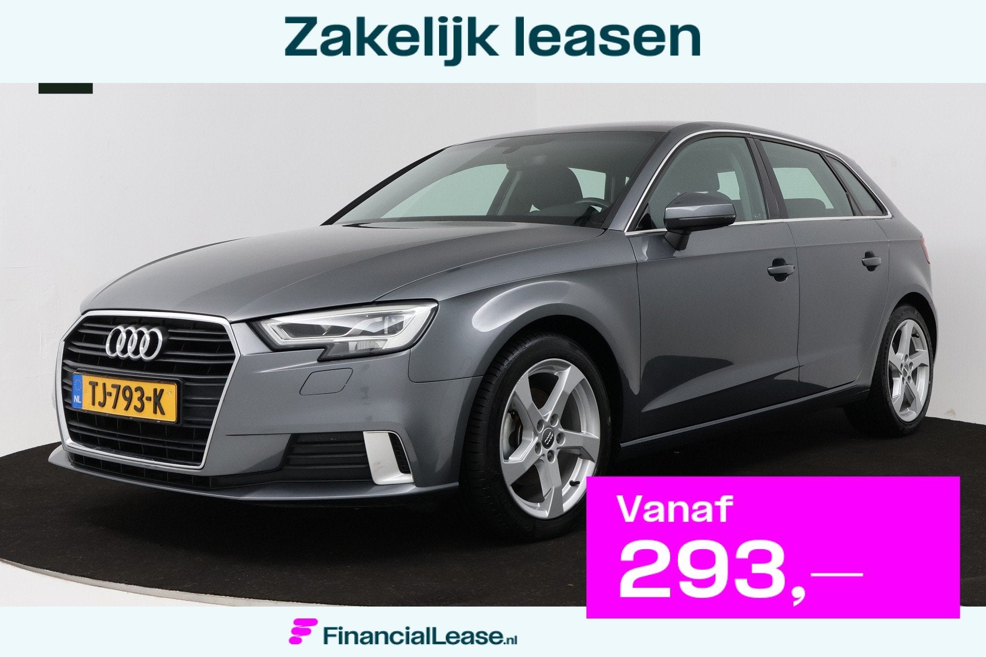 Audi A3 Sportback 1.0 TFSI Sport Lease Edition Automaat (PAR, Stof, Gebruikt, 116 pk, Origineel Nederlands