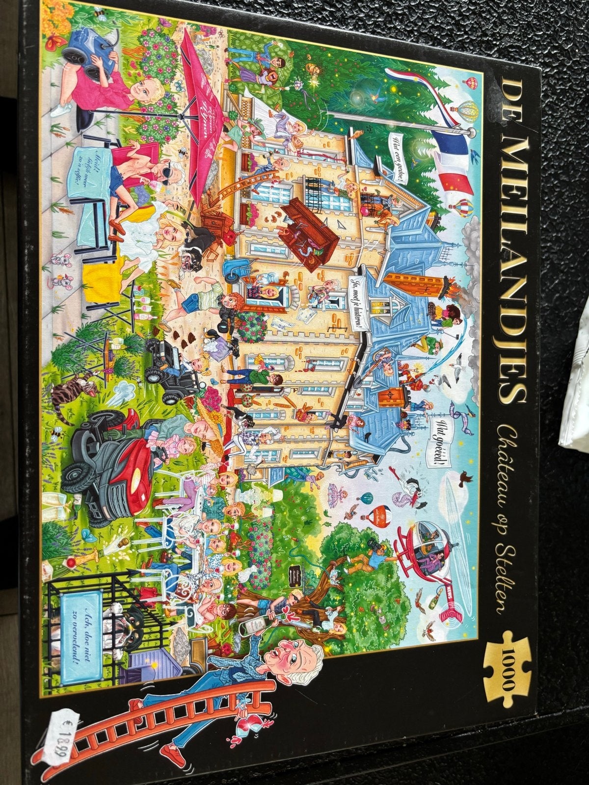 Chateau Meiland Puzzel - 1000 stukjes, Ophalen of Verzenden, 500 t/m 1500 stukjes, Gebruikt, Legpuzzel