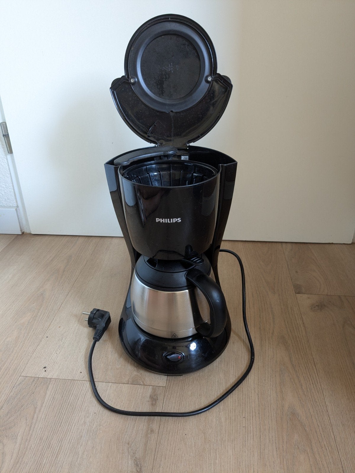 Philips  filterkoffiezetapparaat met thermoskan, Gebruikt, Overige modellen, Gemalen koffie, Ophalen of Verzenden