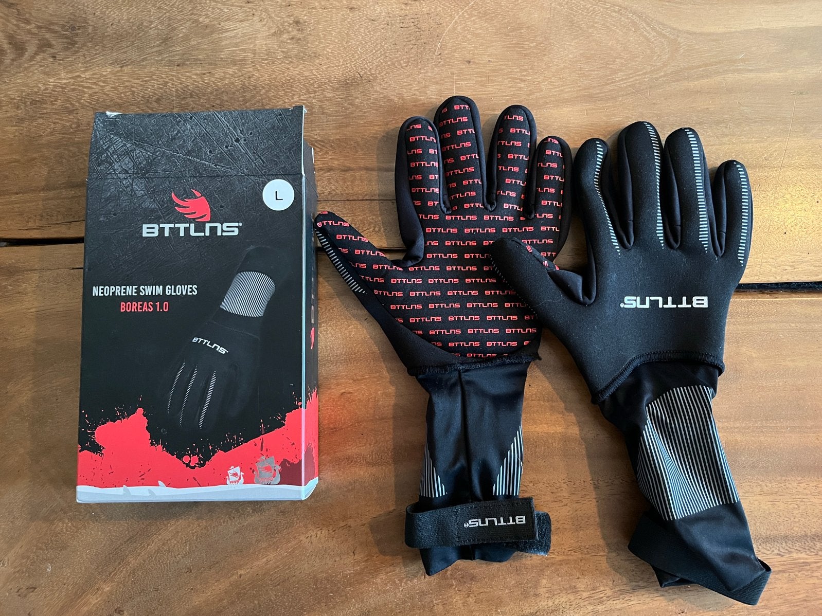 BTTLNS Neopreen Zwemhandschoenen Boreas 1.0 Maat L, Watersport en Boten, Ophalen of Verzenden, Nieuw, Dame of Heer, Overige typen