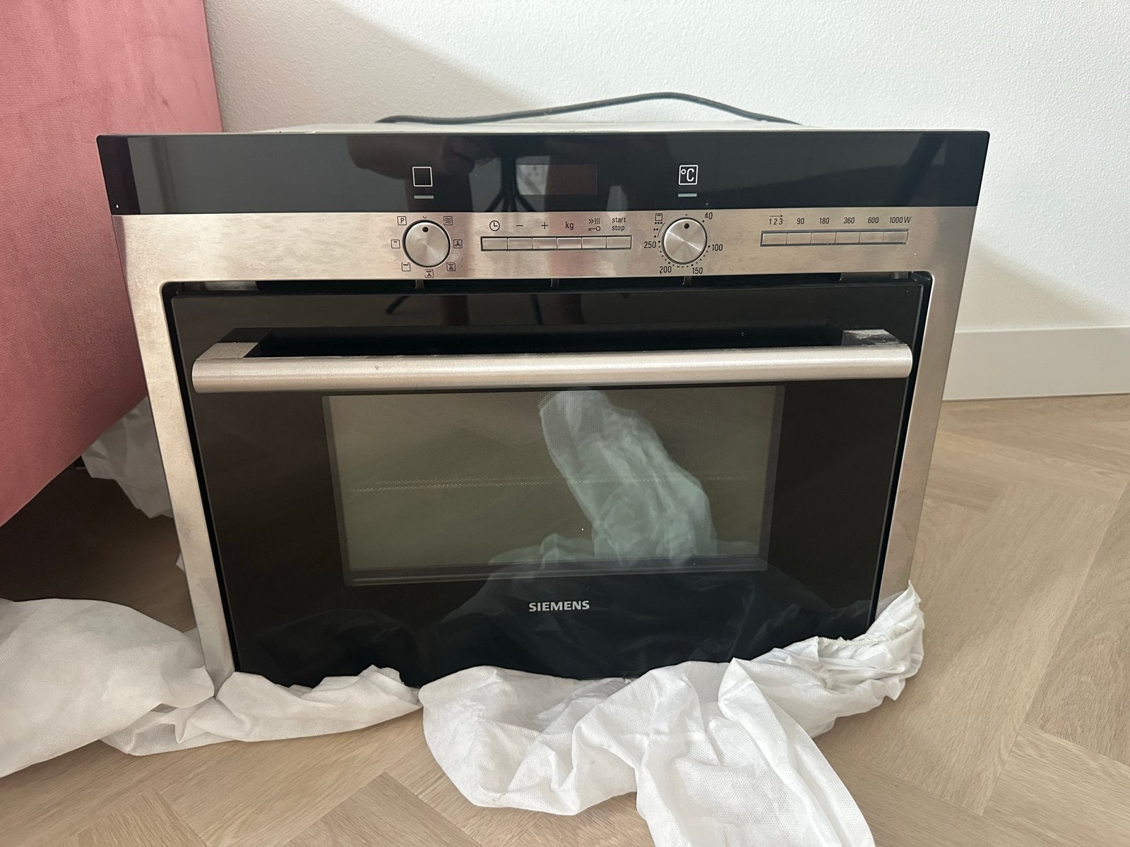 Siemens HBA55E052 Inbouw Oven met Magnetronfunctie, Witgoed en Apparatuur, Ovens, Ophalen, 45 tot 50 cm, Gebruikt, Hete lucht