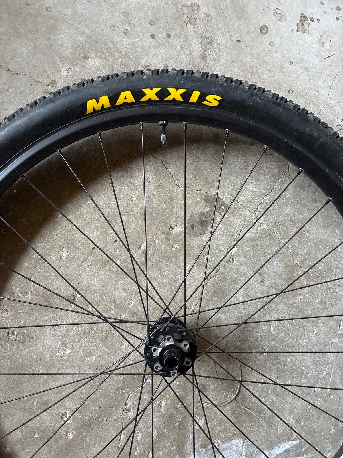 Maxxis Aspen 29x2.25 band op Stans wiel met Novatec naaf, Fietsen en Brommers, Wiel, Gebruikt, Ophalen of Verzenden, Mountainbike