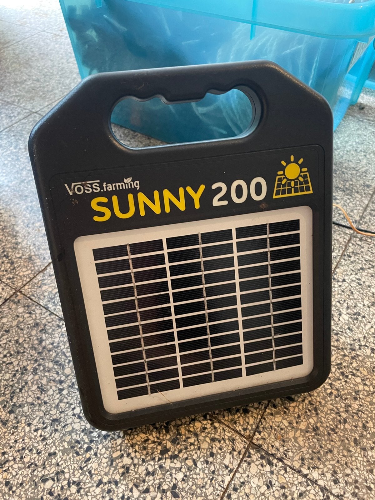 Sunny 200 schrikdraadapparaat compleet met accu, Ophalen of Verzenden