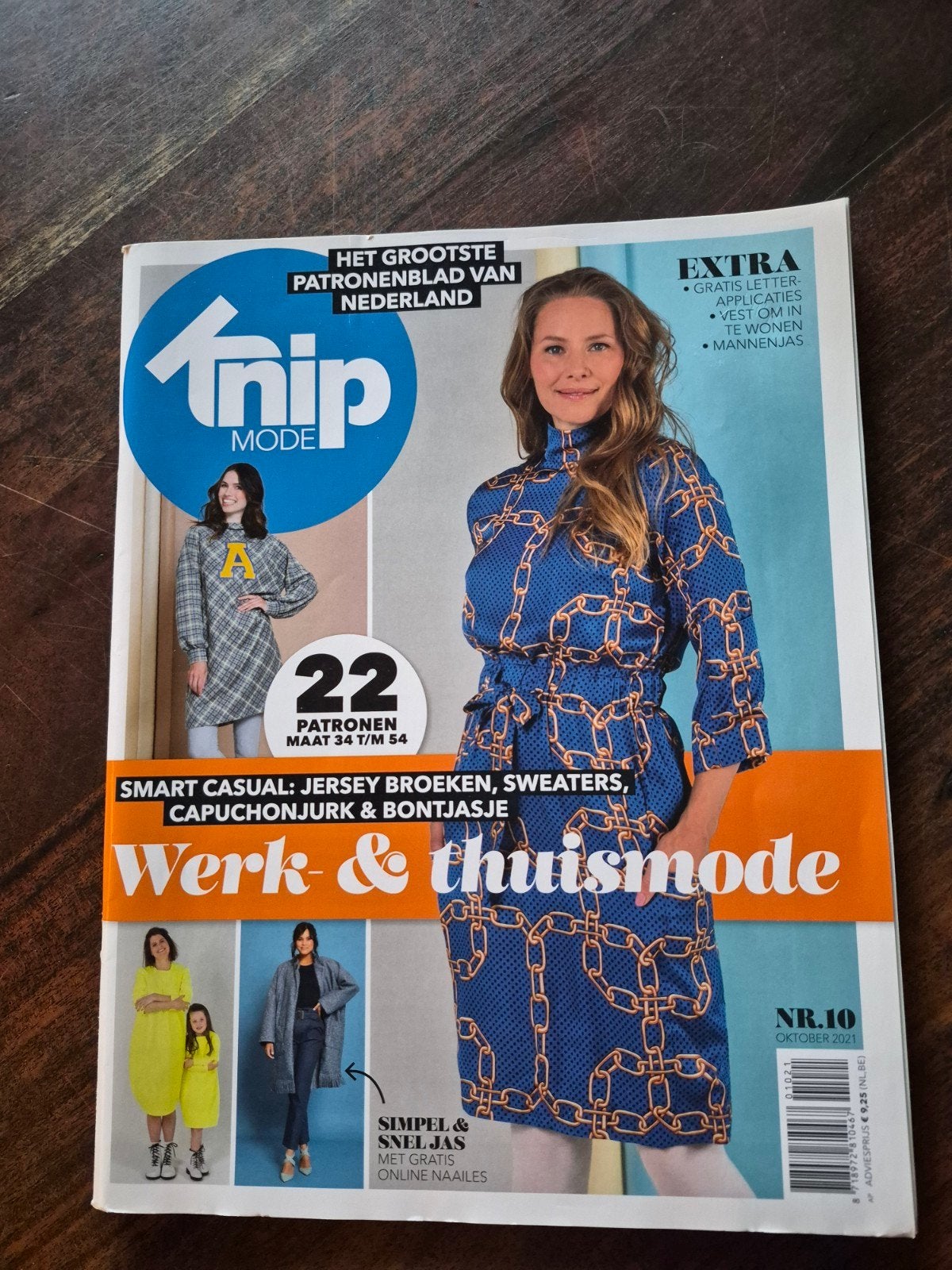 Knipmode, casual naaipatronen voor het najaar, Ophalen of Verzenden, Zo goed als nieuw, Vrouw, Knipmode