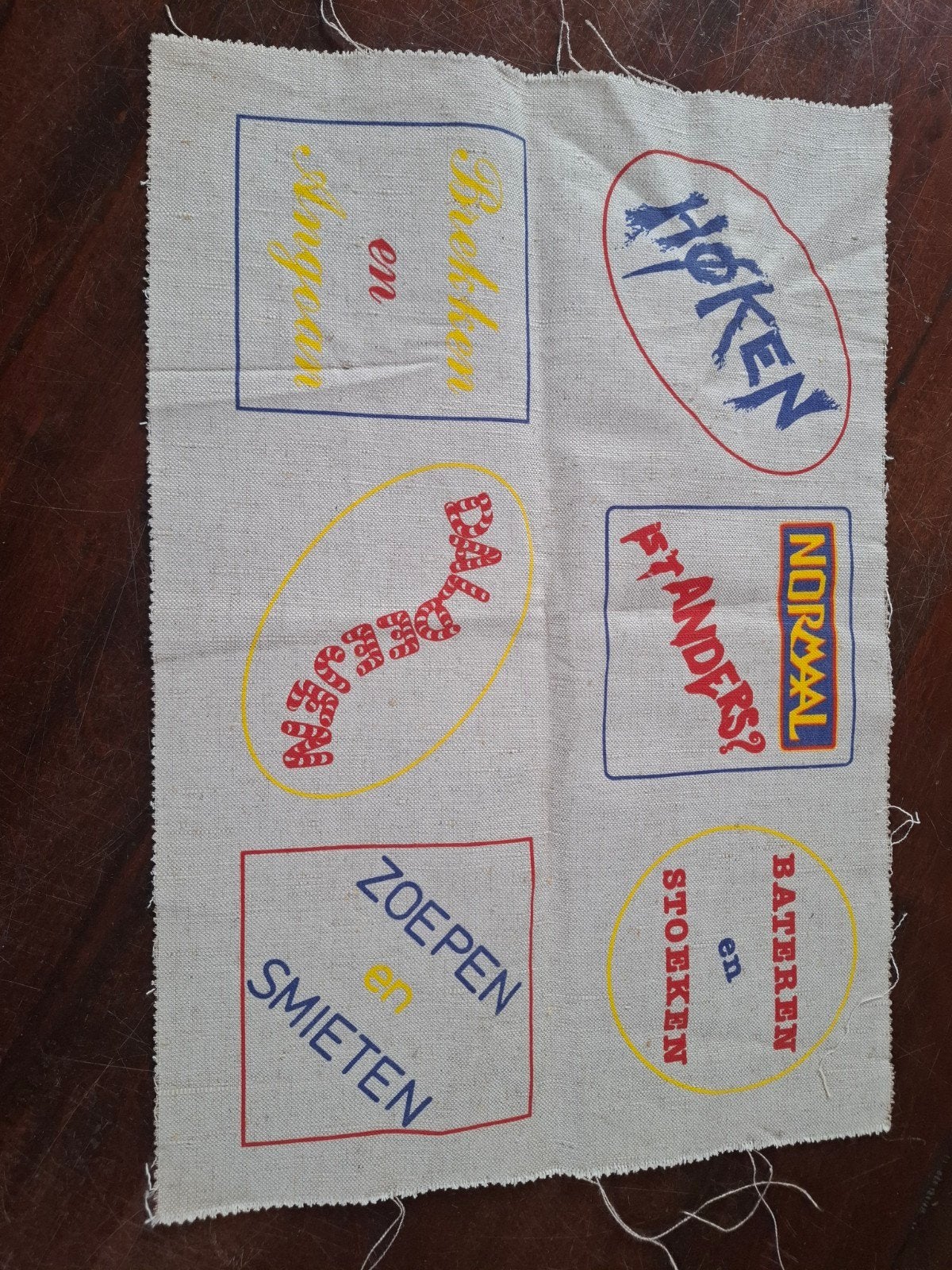 Opnaaiemblemen Normaal, Ophalen of Verzenden, Plaatje