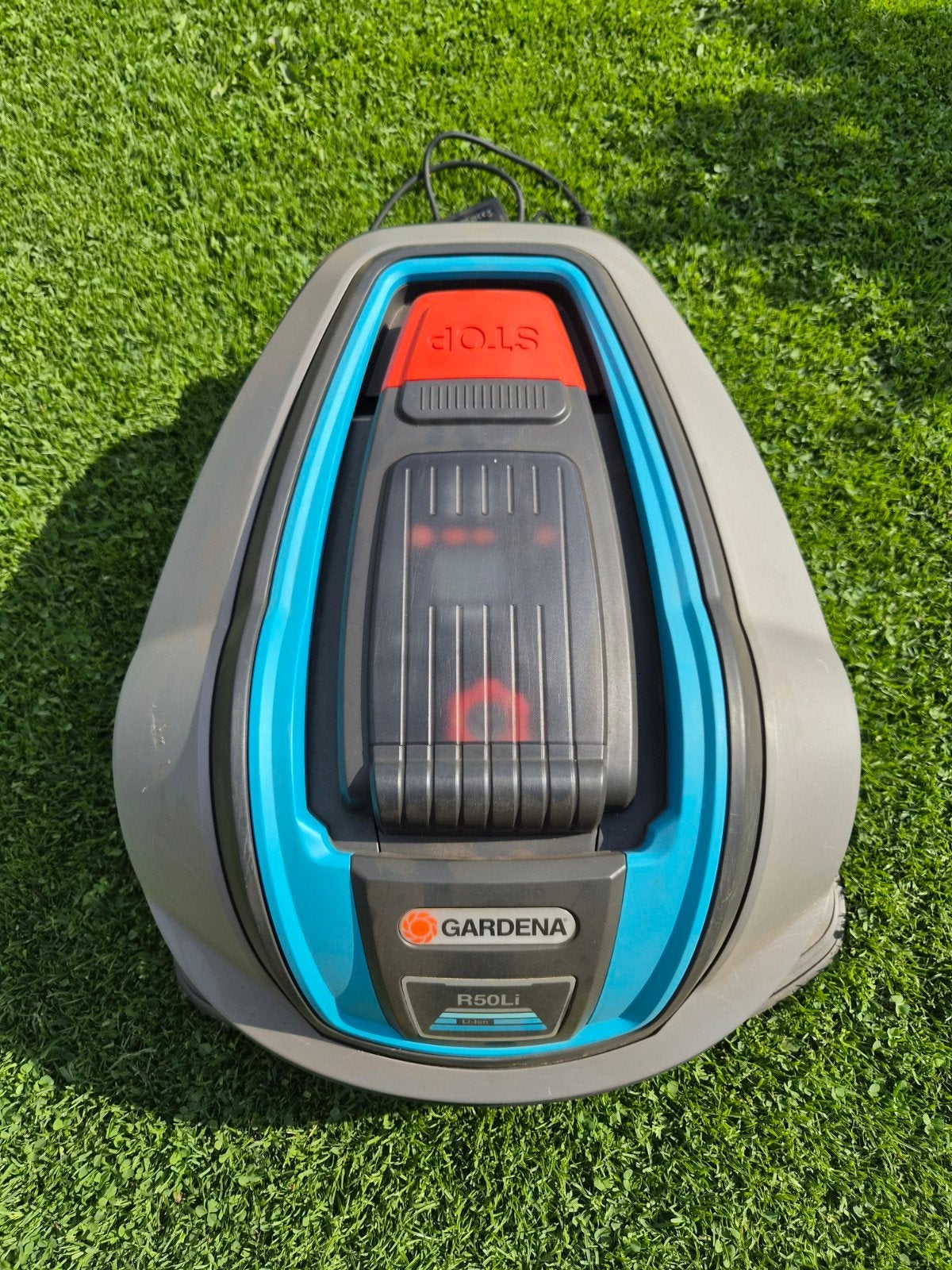 GARDENA robotmaaier R50Li maai robot, Ophalen, Gebruikt, Minder dan 20 cm, Gardena / Husqvarna
