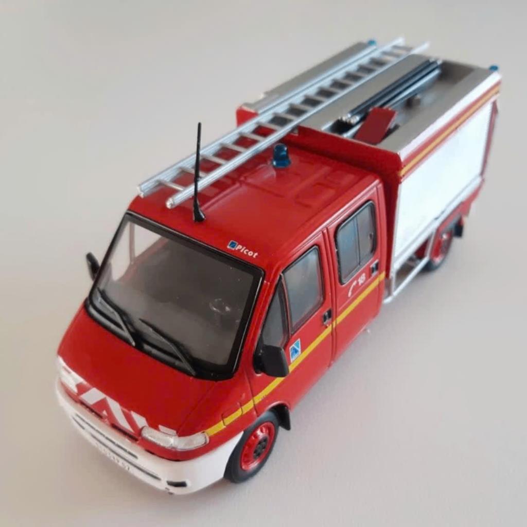 Citroen Jumper PI Picot brandweer schaal 1/43 # 7