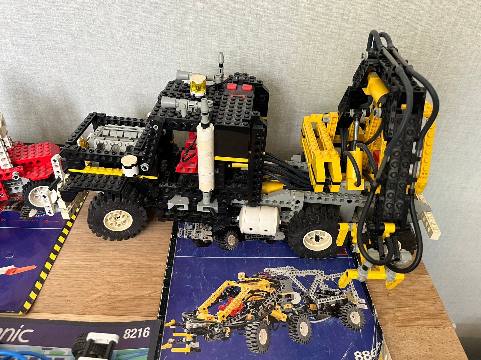 Lego technic 5 sets jaren 90 8868 8842 8835 8810 8216, Kinderen en Baby's, Speelgoed | Duplo en Lego, Gebruikt, Lego, Complete set