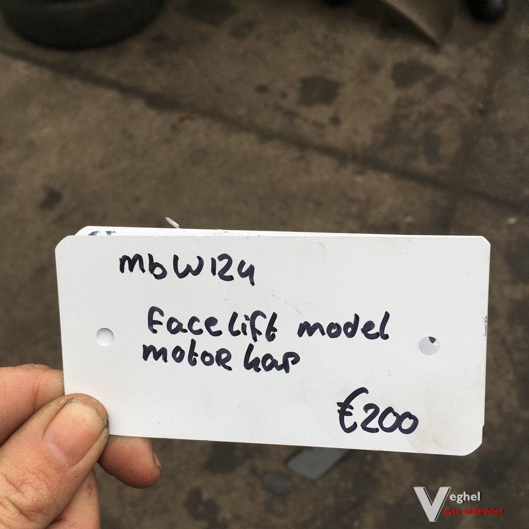Mercedes W124 Facelift Motorkap, Auto-onderdelen, Carrosserie en Plaatwerk, Ophalen, Gebruikt, -, -