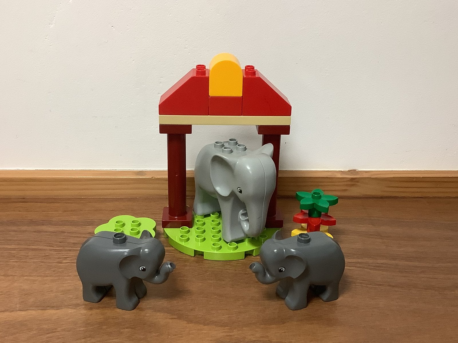 Duplo olifanten verblijf dieren, Ophalen of Verzenden, Zo goed als nieuw, Complete set, Duplo