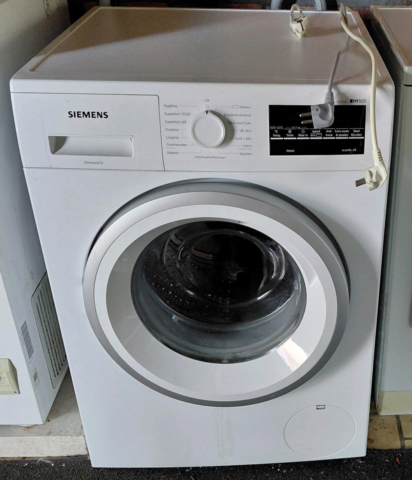 siemens wasmachine, Ophalen, Gebruikt, Voorlader