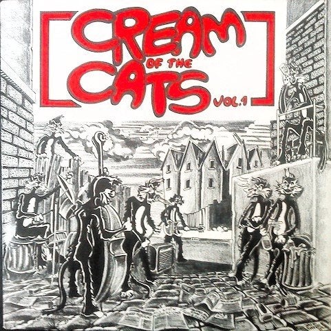 cream of the cats vol.1 / v/a - psychobilly/punk/rockabilly, LP, Gebruikt, Verzenden, 12 inch