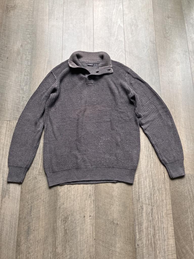Livergy sweater grijs maat M (50% katoen / 50 % polyacryl), Kleding | Heren, Truien en Vesten, Maat 48/50 (M), Ophalen of Verzenden