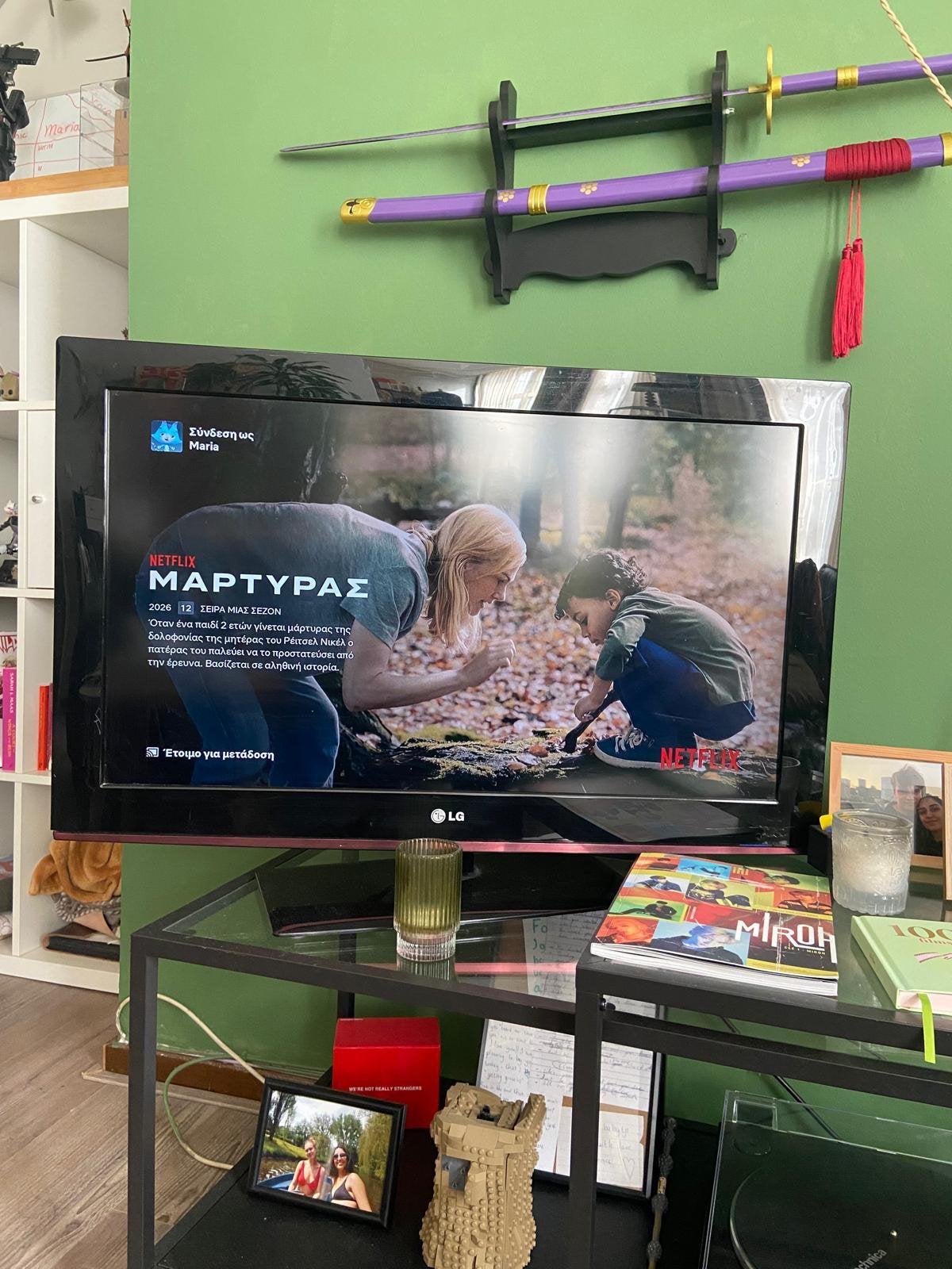 LG 32 inch TV (32LD350) + Chromecast + voedingskabel, Audio, Tv en Foto, Televisies, Zo goed als nieuw, LG, 50 Hz, Ophalen