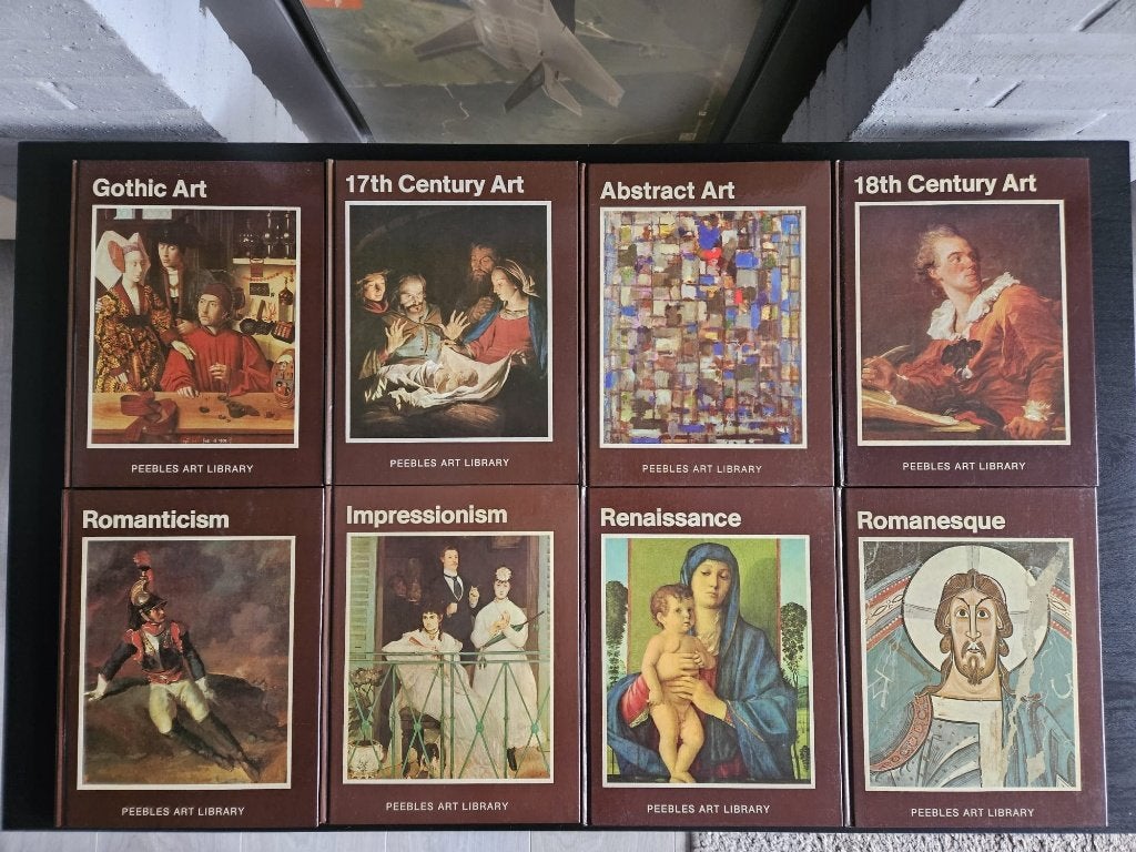 Peebles Art Library – Complete set (8 boeken), Gelezen, Overige onderwerpen, Peebles Art Library, Ophalen of Verzenden