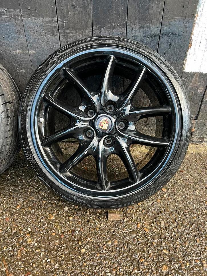 Originele Porsche Caddy Golf 5x130 5x112 19? steek adapters, Gebruikt, Verzenden, Banden en Velgen, Niet ingevuld