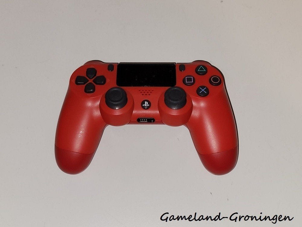 Sony Wireless Dualshock PlayStation 4 Controller (Rood), Gebruikt, -, -, Ophalen of Verzenden