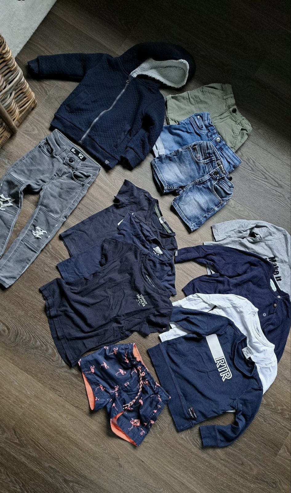 Kledingpakket jongens maat 86/92 - o.a.tommy Hilfiger, Retou, Ophalen of Verzenden, Gebruikt, Maat 92