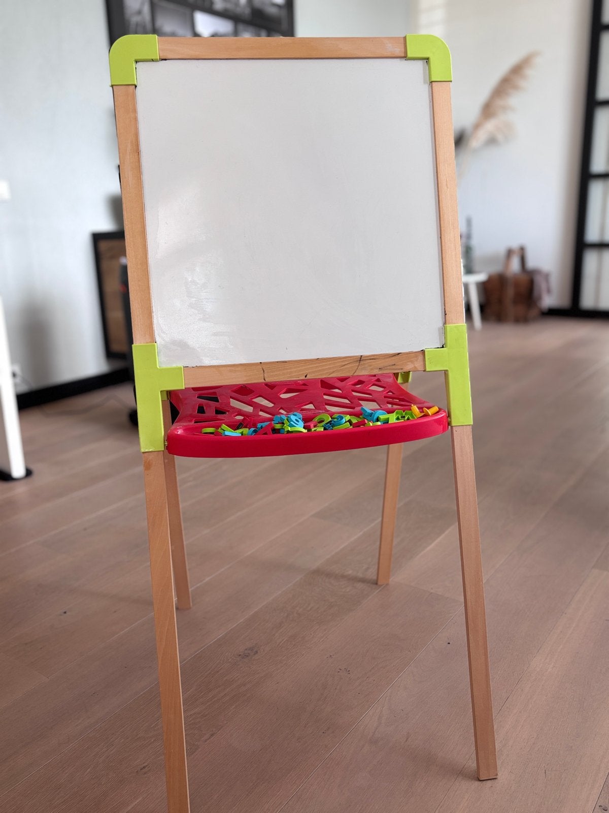 Smoby teken- en magneetbord, Ophalen, Gebruikt, Knutselen