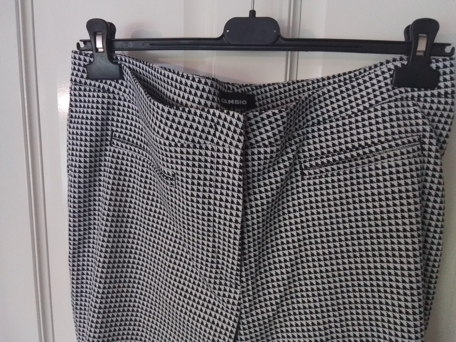 Nieuwe broek van Cambio, 46, zwart/ wit., Kleding | Dames, Cambio, Wit, Maat 46/48 (XL) of groter, Nieuw
