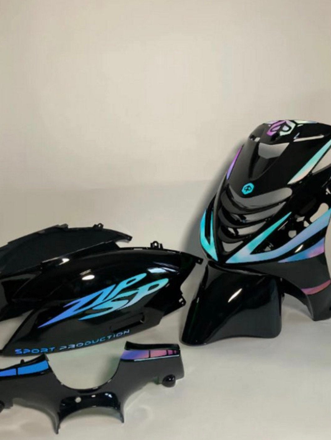 Piaggio zipp sticker set, Ophalen of Verzenden, Zo goed als nieuw, Benzine, Zip