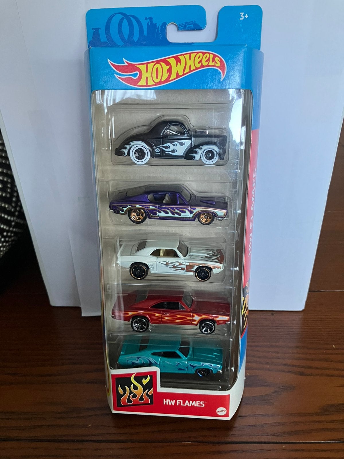 Hot Wheels Flames 5 pack, Ophalen of Verzenden, Nieuw