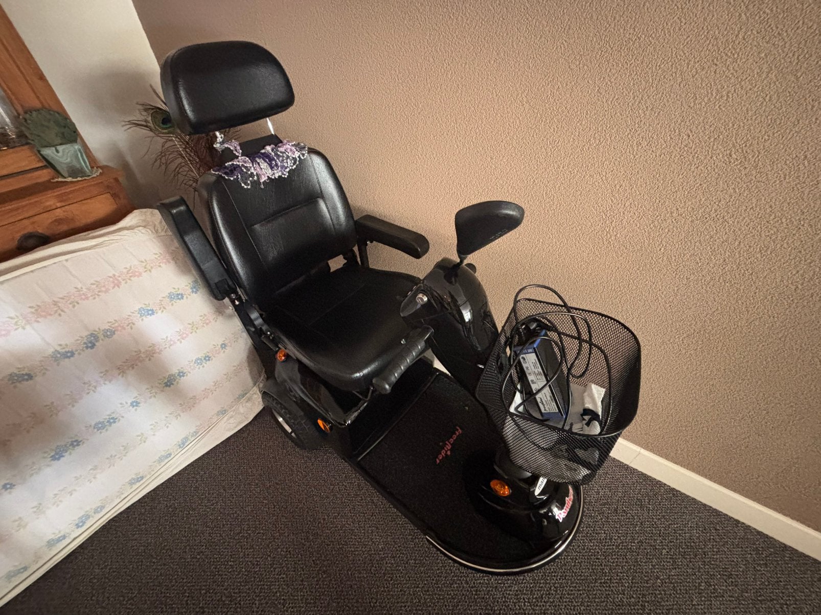 Panther 3  scootmobuel van Mango met nieuwe accu, Ophalen, Gebruikt, 16 t/m 25 km, 16 km/u of meer