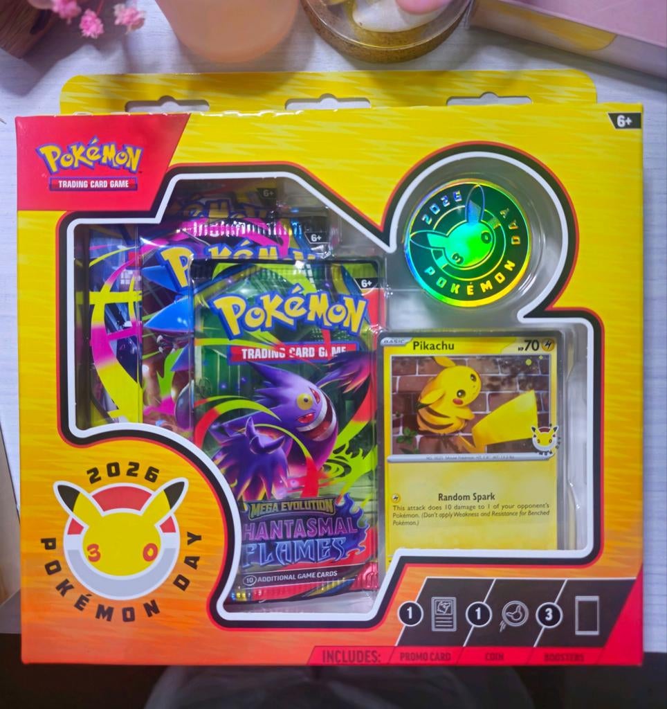 Pokémon Day 2026 Collectie - Pikachu Promo & Boosters, Ophalen of Verzenden, Nieuw