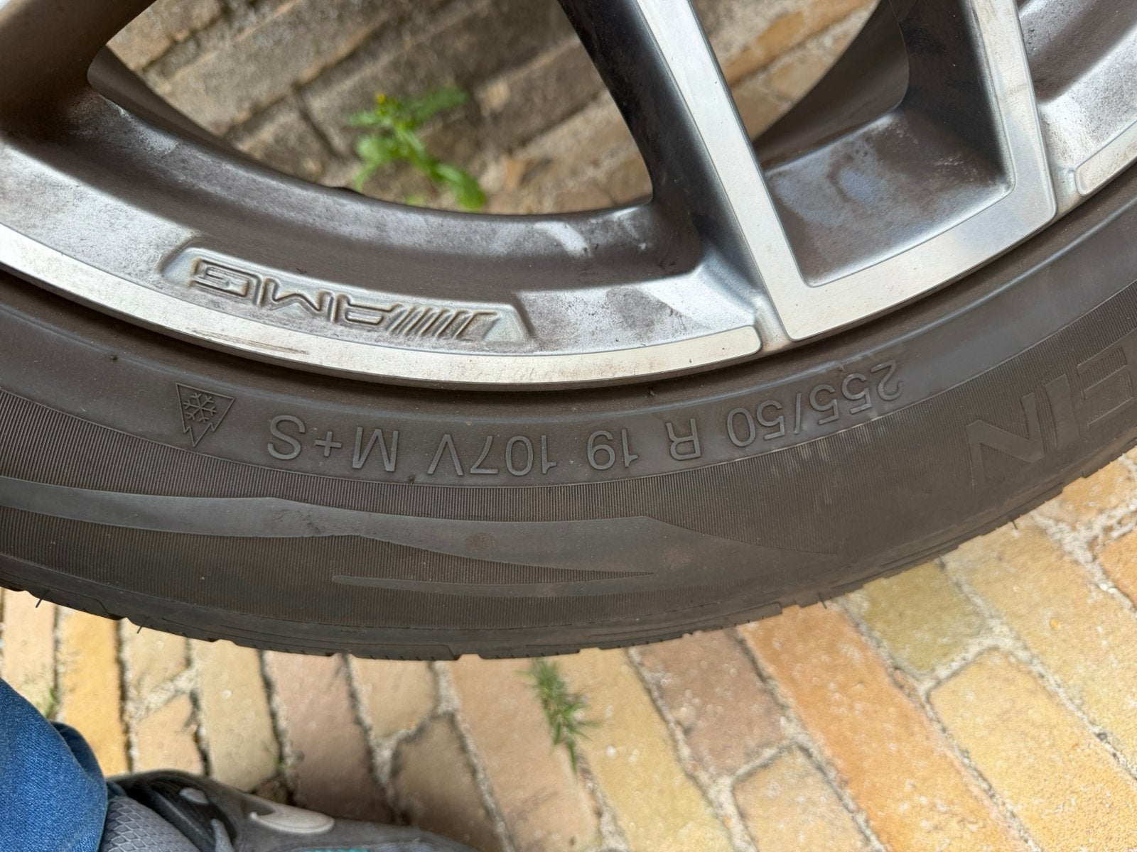 Mercedes glc amg breedset, Auto-onderdelen, Banden en Velgen, 18 inch, Banden en Velgen, 235 mm, Winterbanden