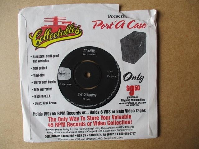 s5983 the shadows - atlantis, Ophalen, Gebruikt, Overige genres, 7 inch
