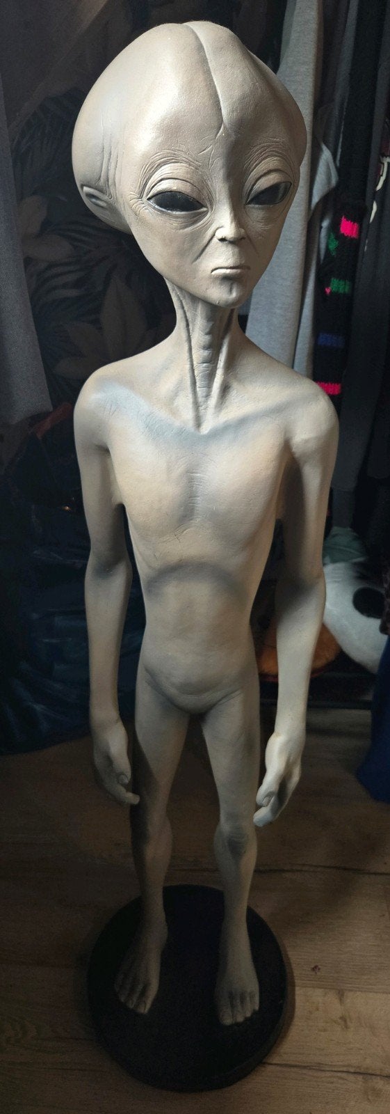 Levensgroot Roswell Alien beeld sci-fi, Verzamelen, Ophalen, Zo goed als nieuw