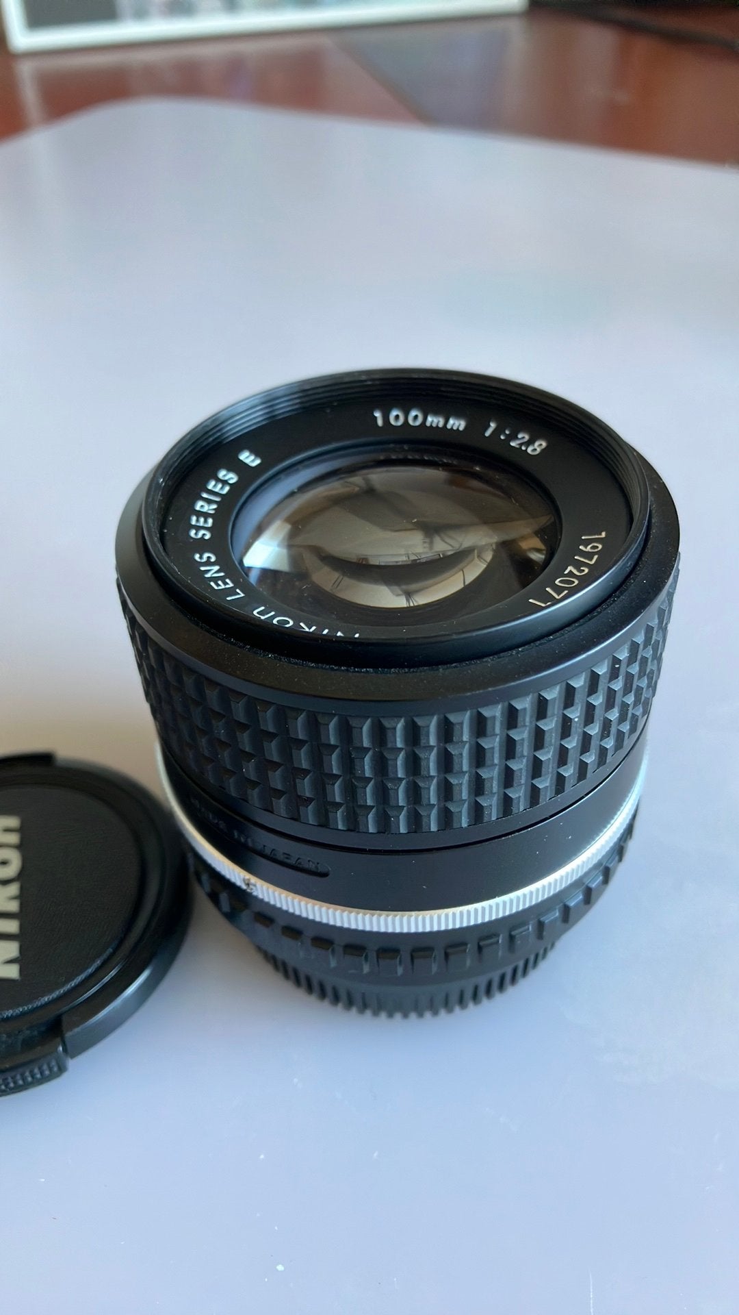 Nikon Serie E 2.8 100mm, Ophalen of Verzenden, Zo goed als nieuw, Telelens