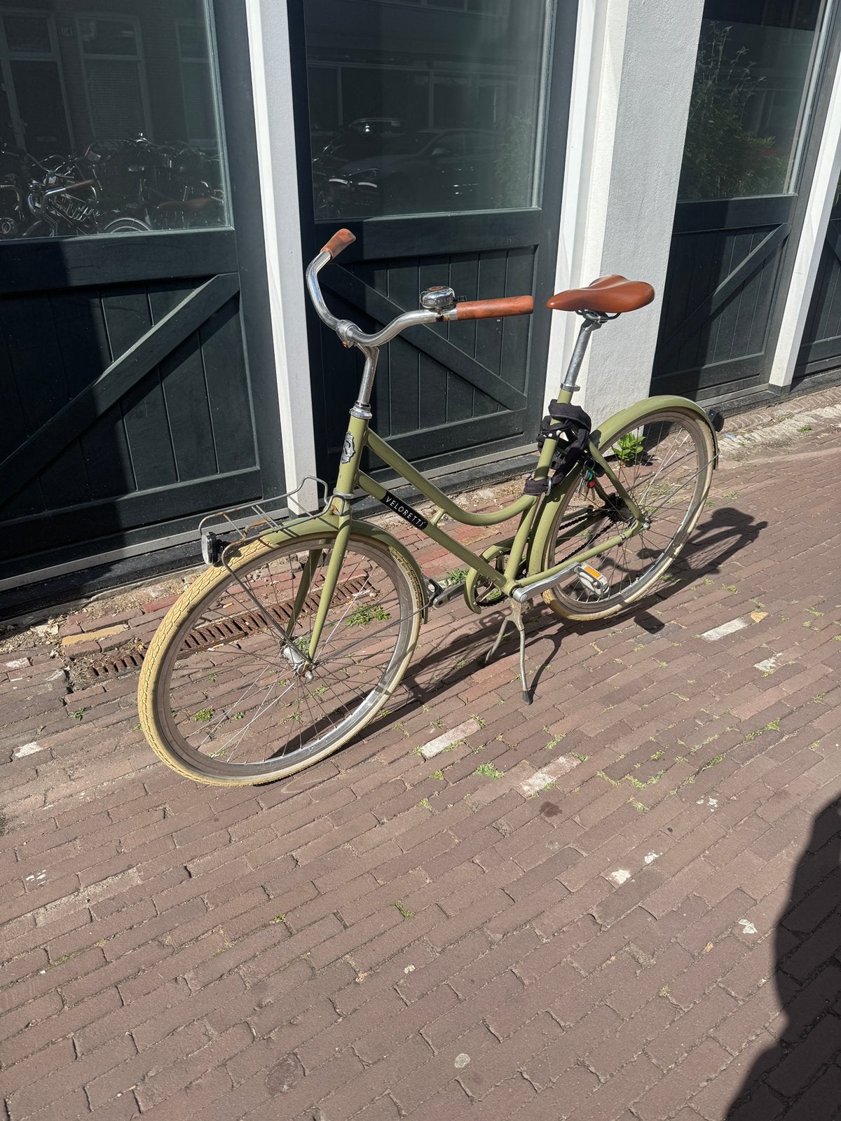 Veloretti Robyn Desert Koss, Terugtraprem, 56 cm of meer, Zo goed als nieuw, Ophalen